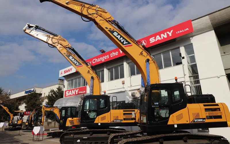 SANY advances in Europe